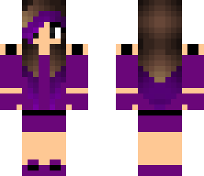 purple headphones girl 