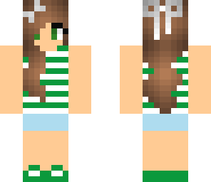 green tank top girl 