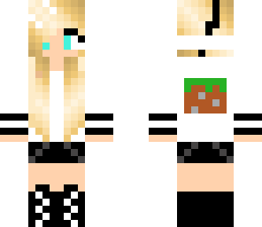 black and white gamer girl