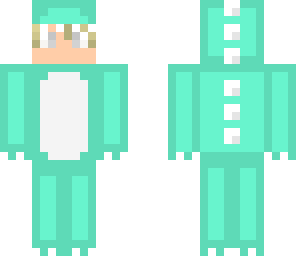 blue dinosaur boy