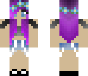 purple girl