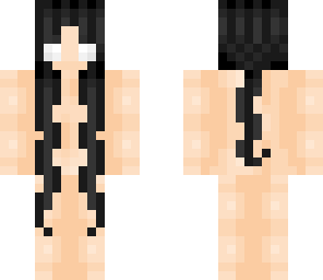 long black braids hair base