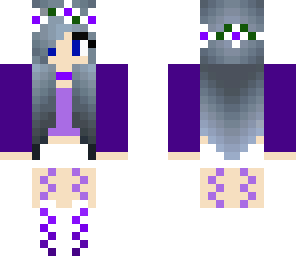 purple girl