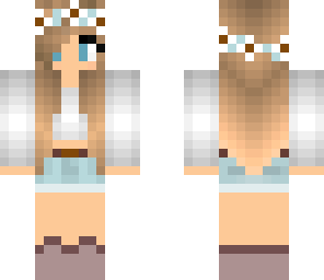 white shirt girl