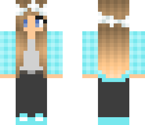 plaid girl