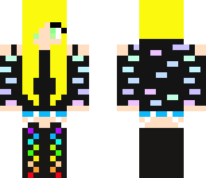 rainbow girl