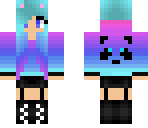 cute panda girl 2