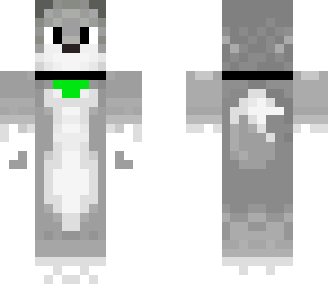 black and green wolf