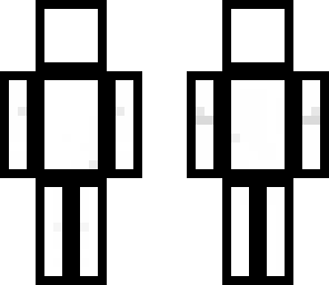 white cube person