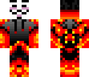anonymous on fire