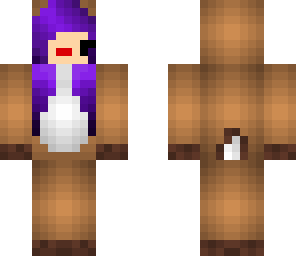 rudolf onesie purple hair