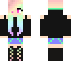 rainbow girl