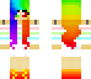 shaded rainbow girl