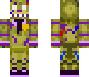 purple guy stuck in a suit