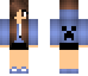 blue creeper hoodie - edit