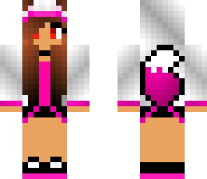 fixed pink wolf girl