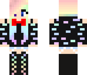 rainbow girl
