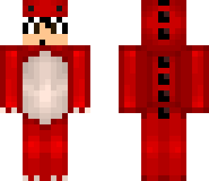 red dino skin