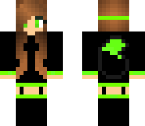 green wolf girl