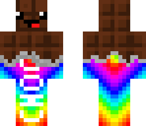 derpy rainbow chocolate