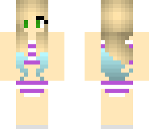 cute blond in a swim suit