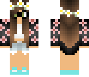 cute summer crop top girl
