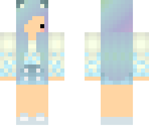 chibi edit of blue vibes