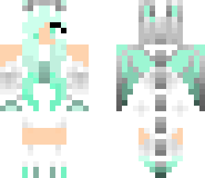 girl ice dragon