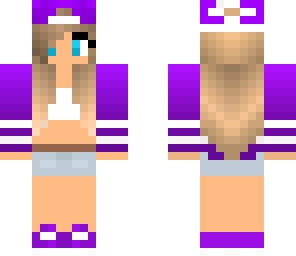 purple girl