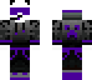 the purple gamer panda
