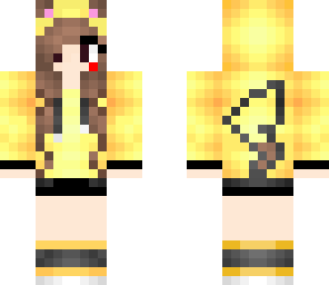 pikachu hoodie girl