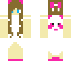 pink panda wedding dress