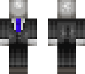 senderman blue tie