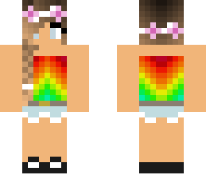 tye dye braid