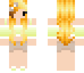 blonde chibi girl