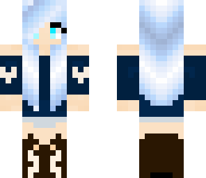 icy winter girl