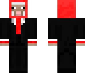 red sheep suit