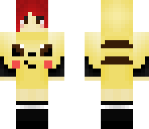 pikachu inspired erza scarlet skin