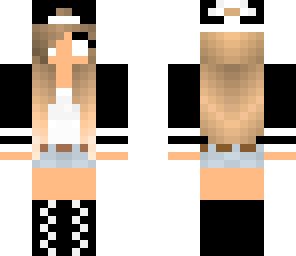cute herobrine gal