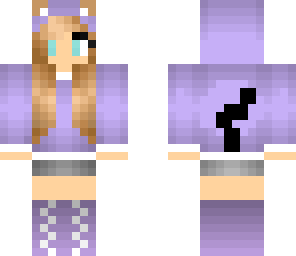 cute kawii purple