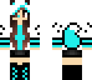 cool pretty wolf-girl