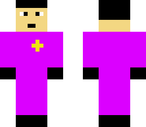 purple man normal human version