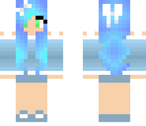 edit blue girl