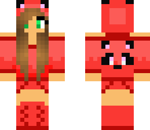 red panda girl