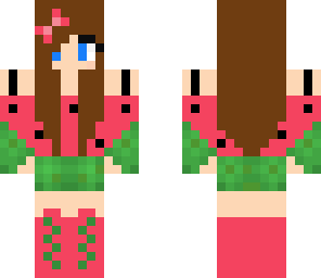 melon girl brown hair
