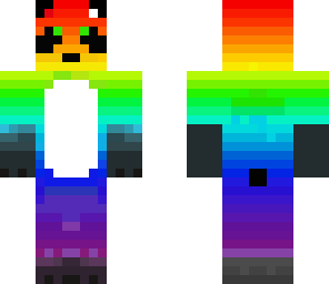 panda rainbow