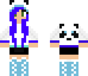 panda girl hoodie