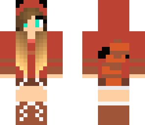 red panda girl