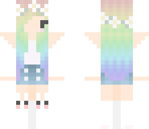 rainbow girl