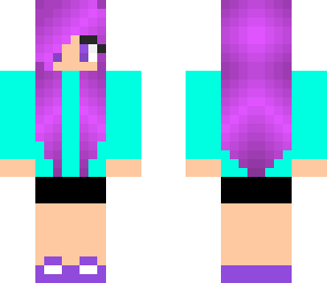 purple girl